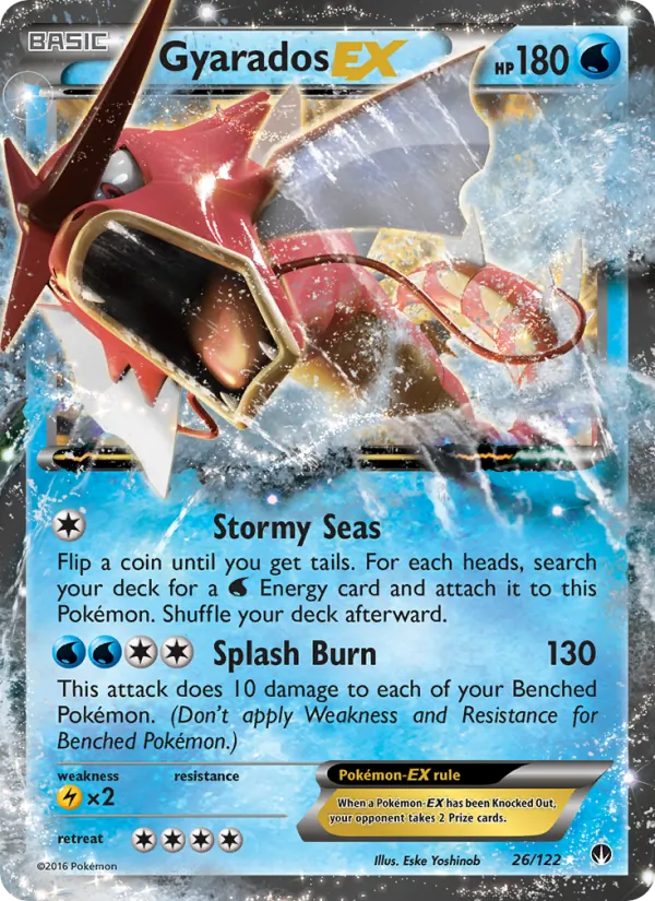 Gyarados EX — BREAKpoint #26 (Pokémon TCG card)