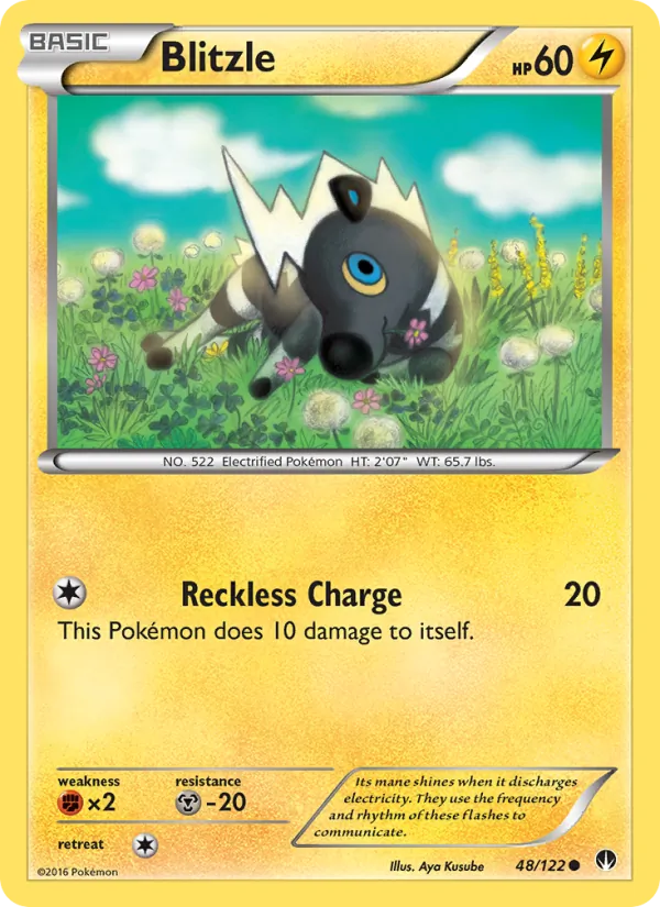 Blitzle — BREAKpoint #48 (Pokémon TCG card)