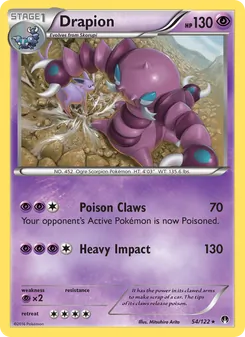 Drapion (BREAKpoint #54)