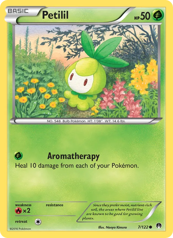 Petilil — BREAKpoint #7 (Pokémon TCG card)