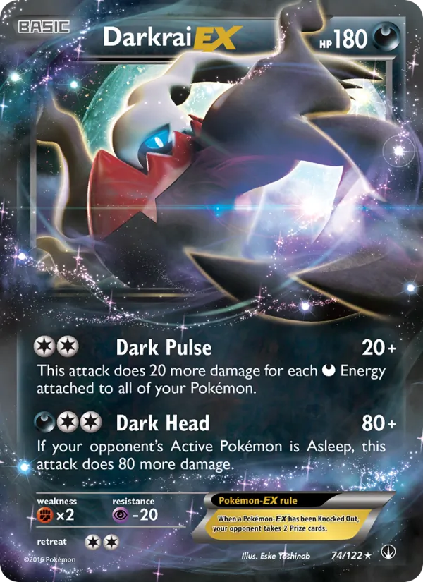 Darkrai EX — BREAKpoint #74 (Pokémon TCG card)