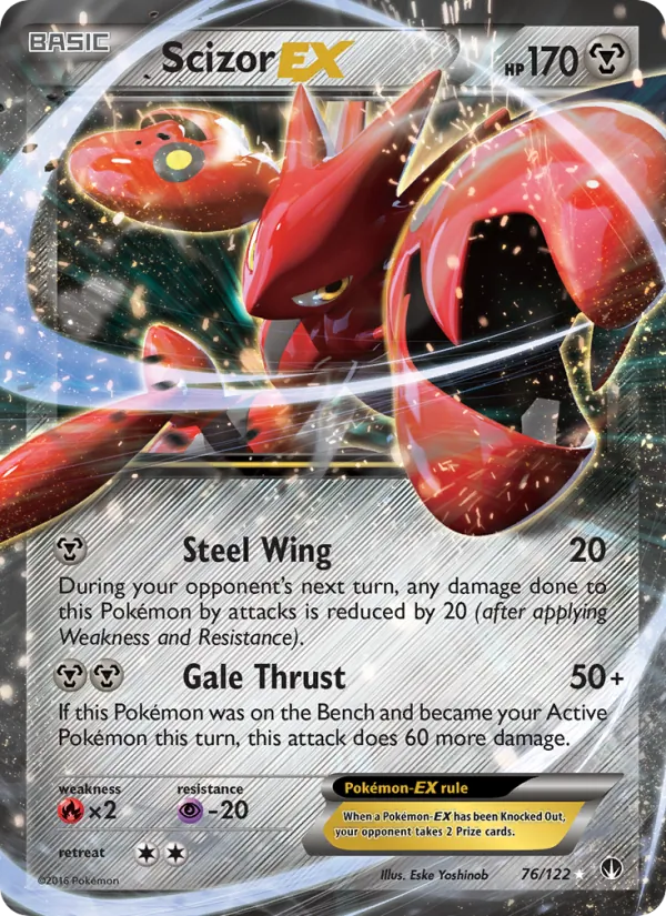 Scizor EX — BREAKpoint #76 (Pokémon TCG card)