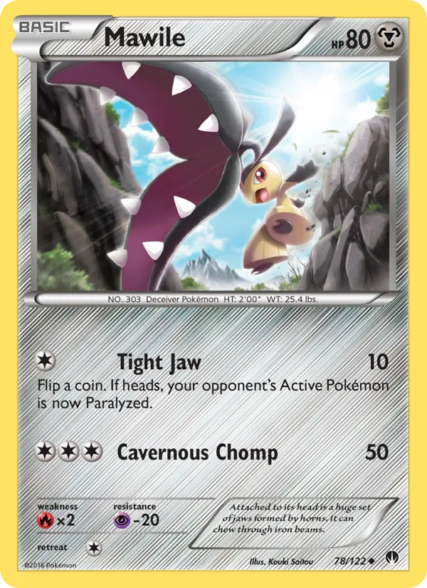 Mawile — BREAKpoint #78 (Pokémon TCG card)
