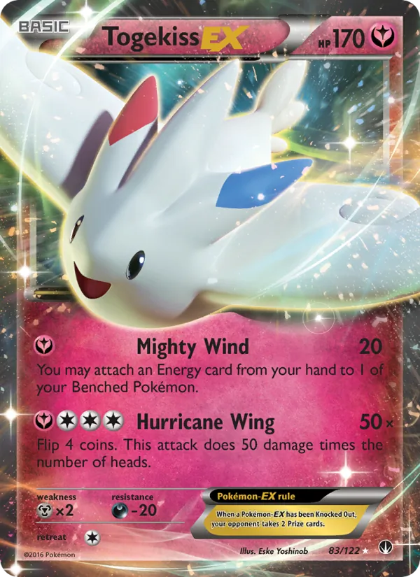 Togekiss EX — BREAKpoint #83 (Pokémon TCG card)