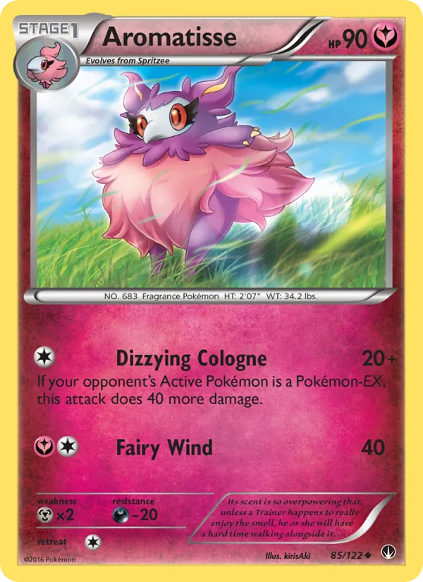 Aromatisse — BREAKpoint #85 (Pokémon TCG card)