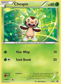 Chespin (XY Black Star Promos #XY01)