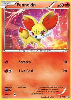 Fennekin (XY Black Star Promos #XY02)