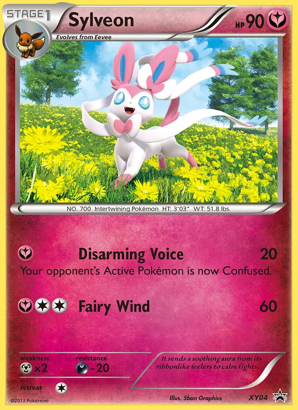Sylveon — XY Black Star Promos #XY04 (Pokémon TCG card)