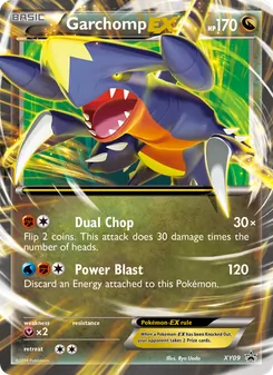 Garchomp EX (XY Black Star Promos #XY09)