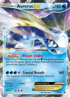 Aurorus EX (XY Black Star Promos #XY102)