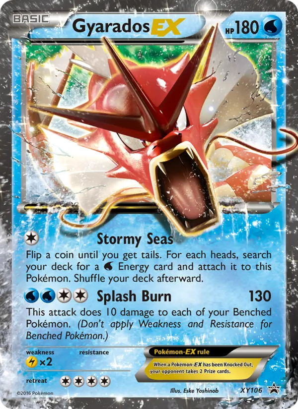 Gyarados EX — XY Black Star Promos #XY106 (Pokémon TCG card)