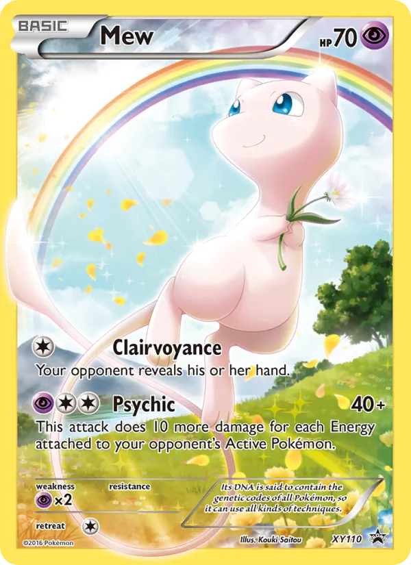 Mew — XY Black Star Promos #XY110 (Pokémon TCG card)
