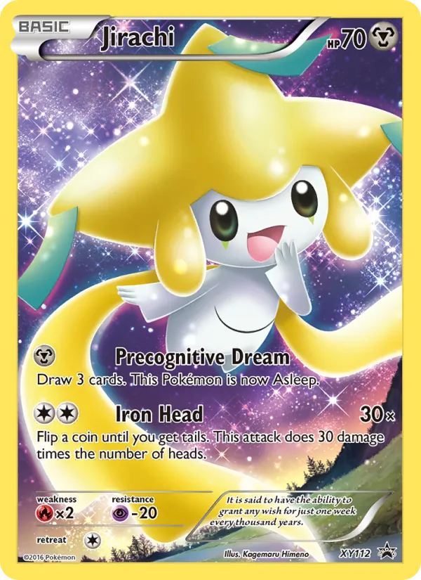 Jirachi — XY Black Star Promos #XY112 (Pokémon TCG card)