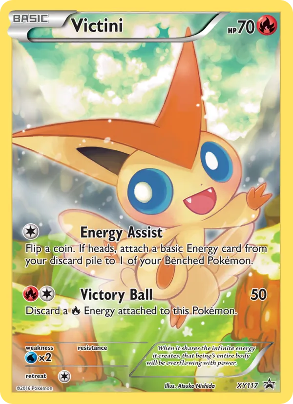 Victini — XY Black Star Promos #XY117 (Pokémon TCG card)