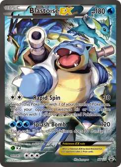 Blastoise EX (XY Black Star Promos #XY122)