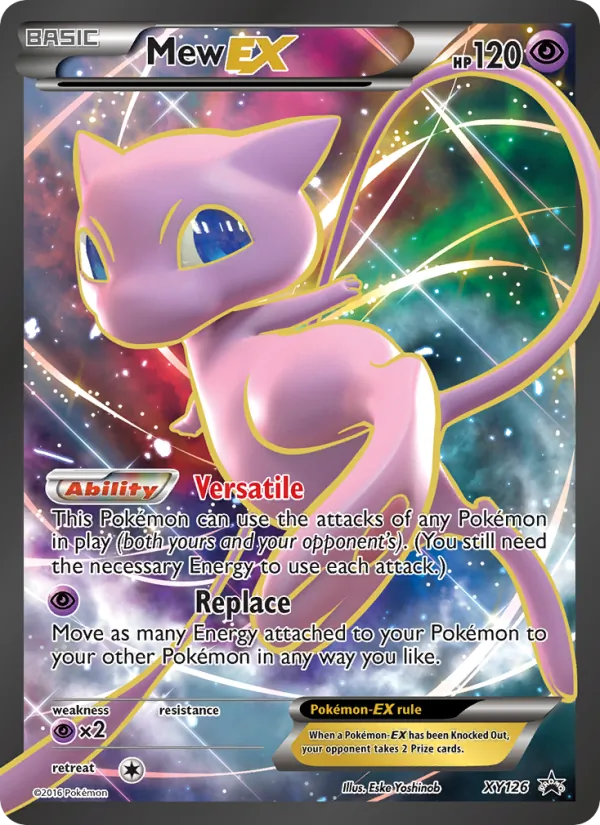 Mew EX — XY Black Star Promos #XY126 (Pokémon TCG card)