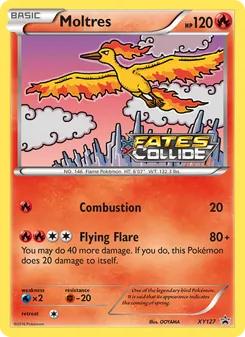 Moltres (XY Black Star Promos #XY127)
