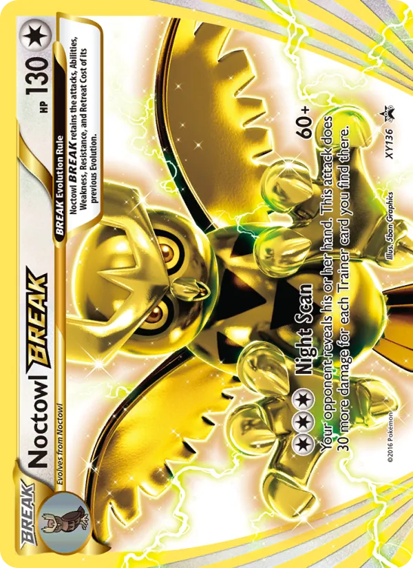 Noctowl BREAK — XY Black Star Promos #XY136 (Pokémon TCG card)