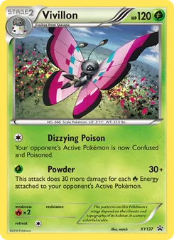 Vivillon (XY Black Star Promos #XY137)
