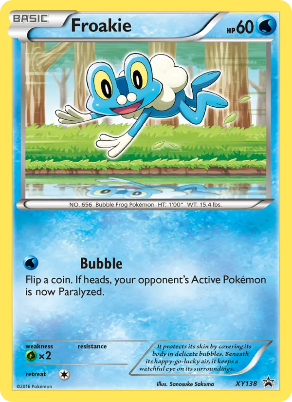 Froakie — XY Black Star Promos #XY138 (Pokémon TCG card)
