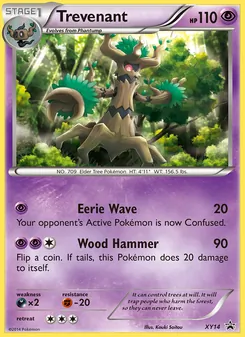 Trevenant (XY Black Star Promos #XY14)