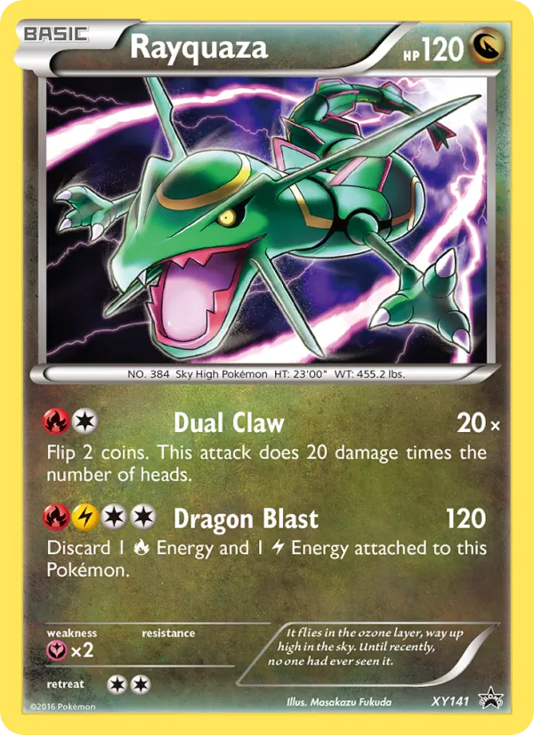 Rayquaza — XY Black Star Promos #XY141 (Pokémon TCG card)