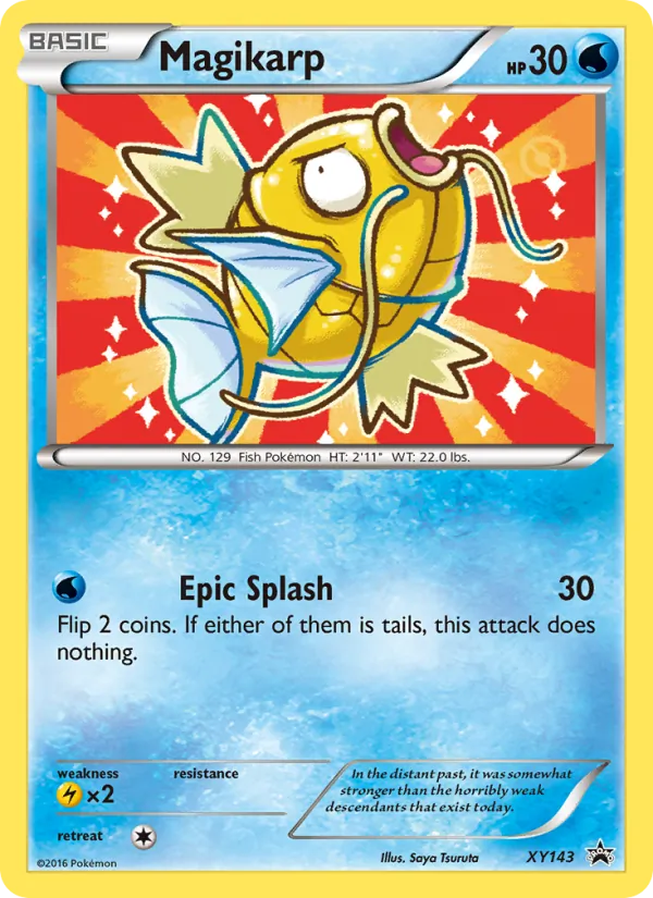 Magikarp — XY Black Star Promos #XY143 (Pokémon TCG card)