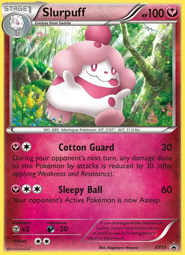 Slurpuff — XY Black Star Promos #XY15 (Pokémon TCG card)