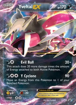 Yveltal EX (XY Black Star Promos #XY150)