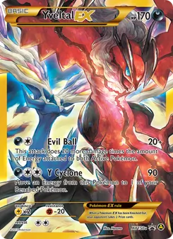 Yveltal-EX (XY Black Star Promos #XY150a)