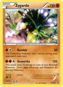 Zygarde (XY Black Star Promos #XY152)