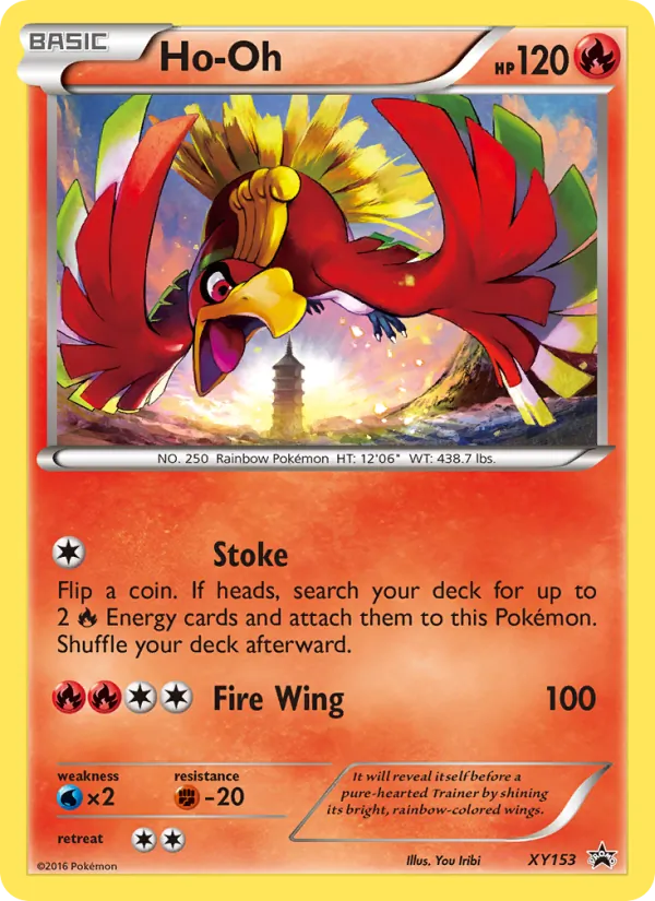 Ho Oh — XY Black Star Promos #XY153 (Pokémon TCG card)