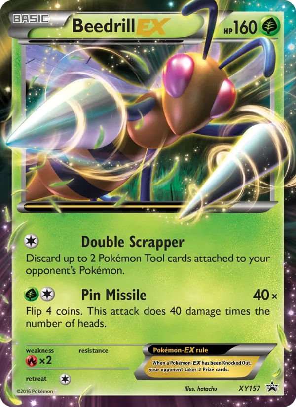 Beedrill EX — XY Black Star Promos #XY157 (Pokémon TCG card)