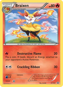 Braixen (XY Black Star Promos #XY161)
