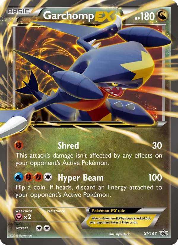 Garchomp-EX — XY Black Star Promos #XY167 (Pokémon TCG card)