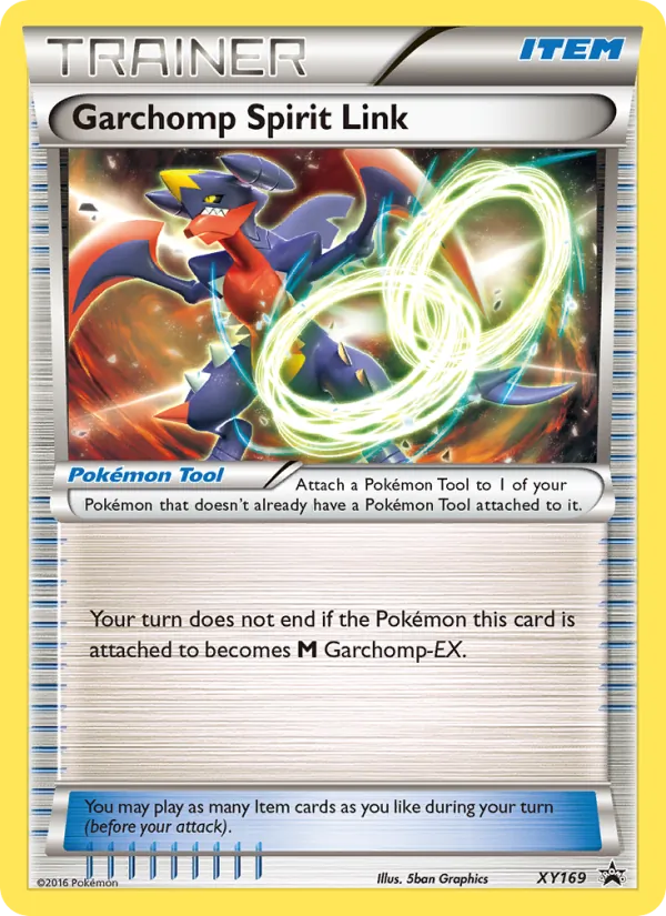Garchomp Spirit Link — XY Black Star Promos #XY169 (Pokémon TCG card)