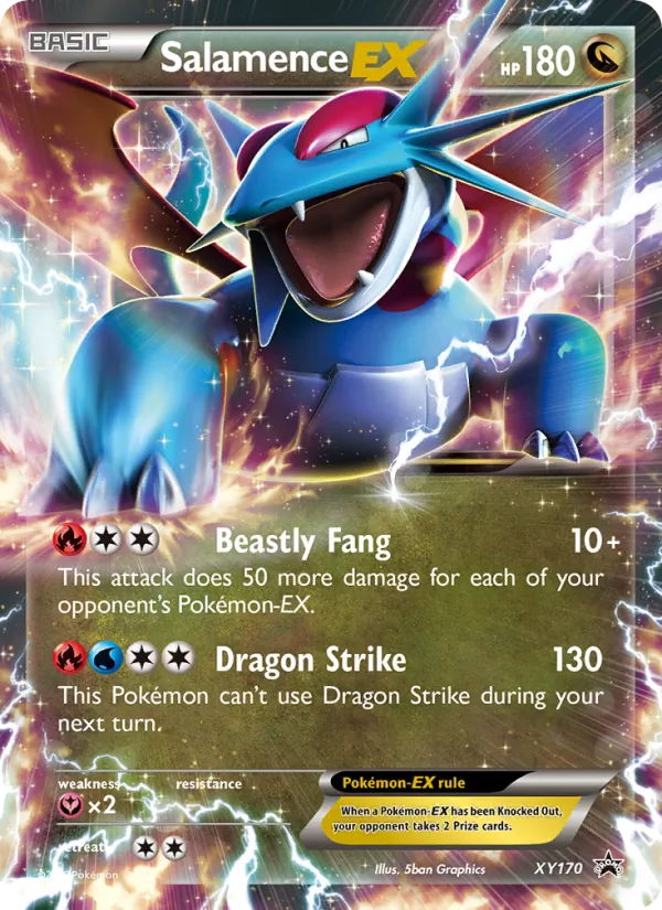 Salamence EX — XY Black Star Promos #XY170 (Pokémon TCG card)