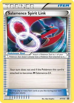 Salamence Spirit Link (XY Black Star Promos #XY172)