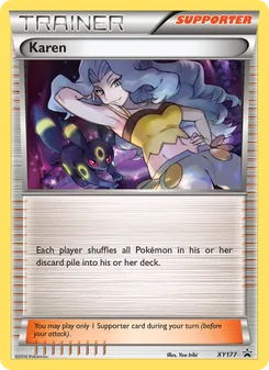 Karen (XY Black Star Promos #XY177)