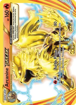 Arcanine BREAK (XY Black Star Promos #XY180)