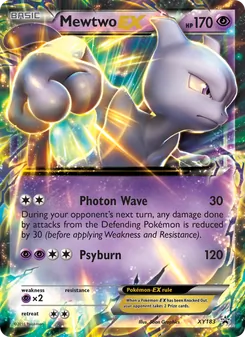 Mewtwo-EX (XY Black Star Promos #XY183)