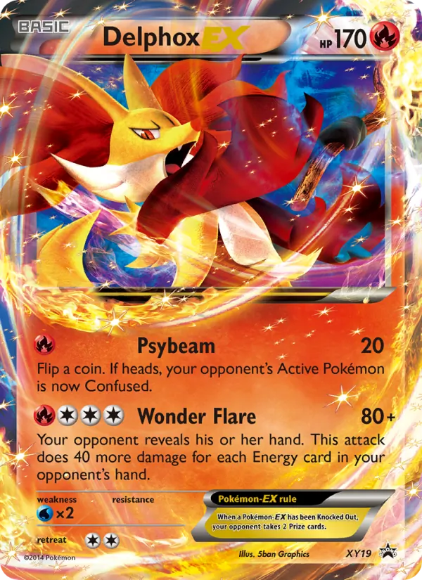 Delphox EX — XY Black Star Promos #XY19 (Pokémon TCG card)