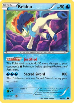 Keldeo (XY Black Star Promos #XY191)