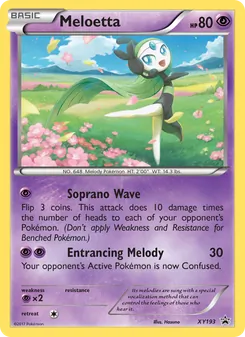 Meloetta (XY Black Star Promos #XY193)