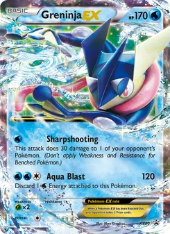 Greninja EX (XY Black Star Promos #XY20)