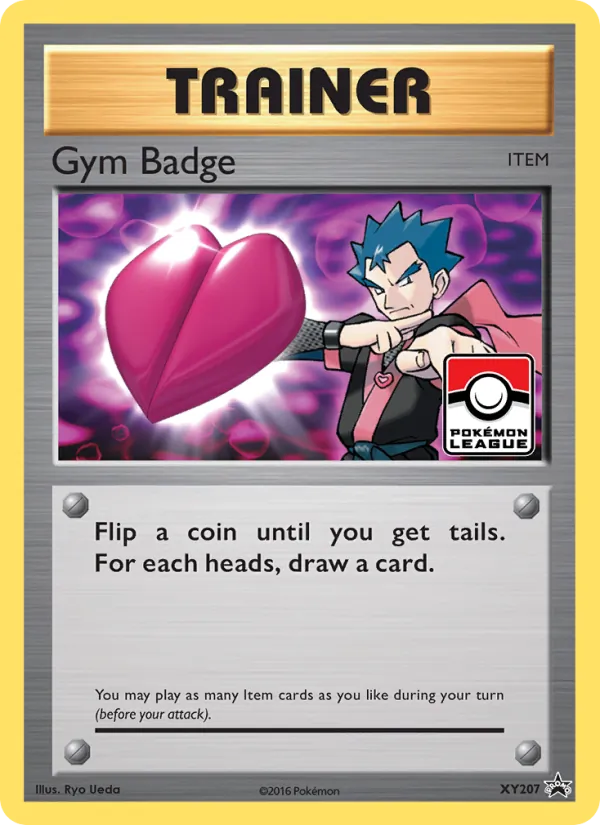 Gym Badge — XY Black Star Promos #XY207 (Pokémon TCG card)