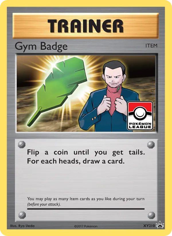 Gym Badge — XY Black Star Promos #XY210 (Pokémon TCG card)