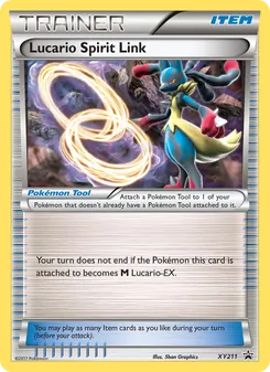 Lucario Spirit Link (XY Black Star Promos #XY211)
