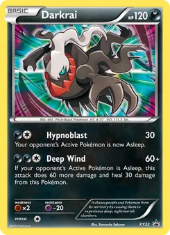 Darkrai (XY Black Star Promos #XY22)