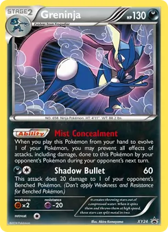 Greninja (XY Black Star Promos #XY24)